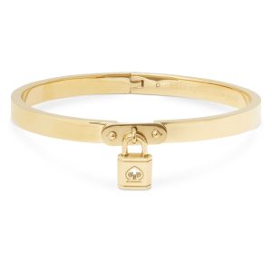 Gold Lock Bangle