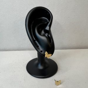 Mariposa Espejo Solido Med 18kt.