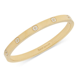 Final Touches Bangle - White/Gold